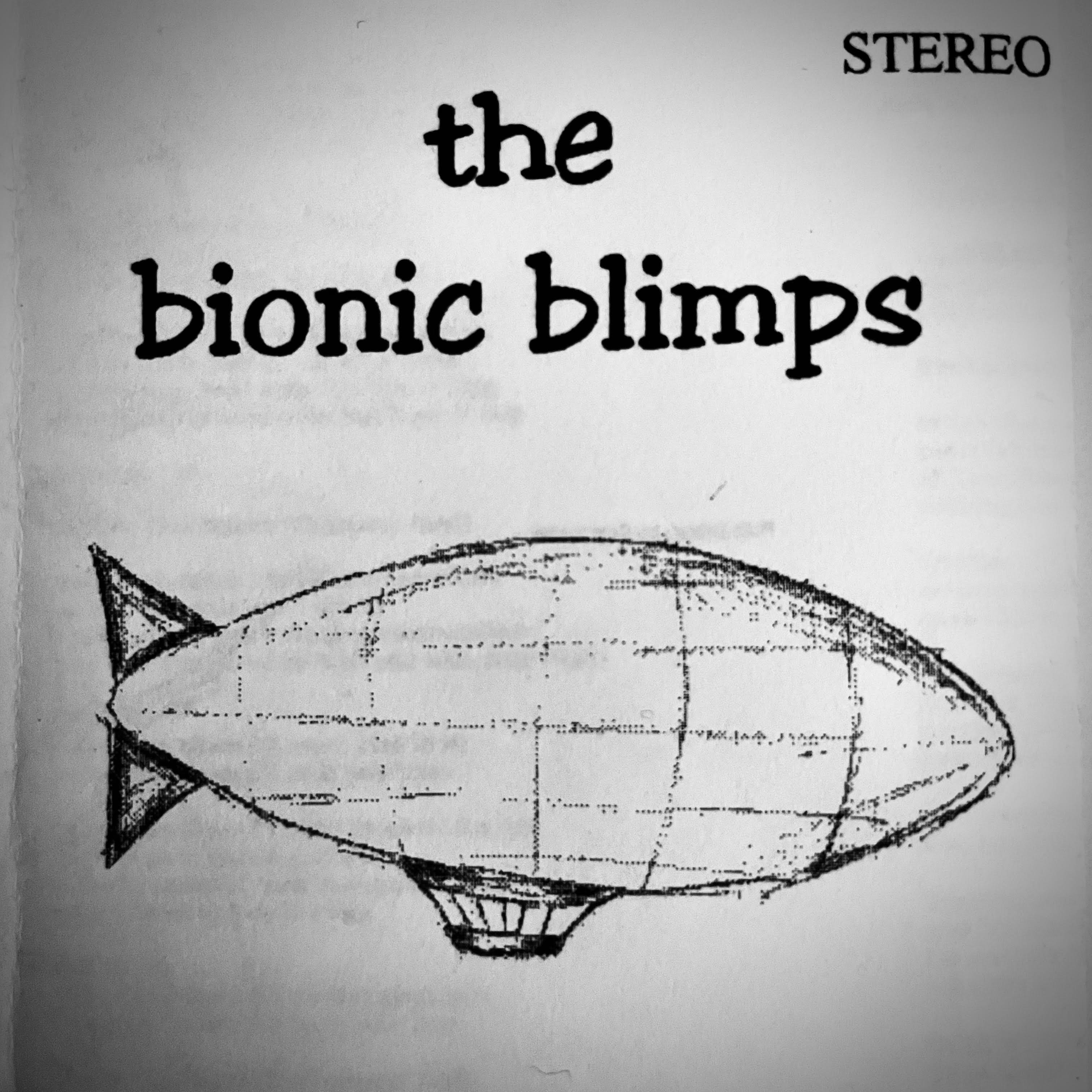 An artists impression of a bionic blimp in pencil. It's not very good.